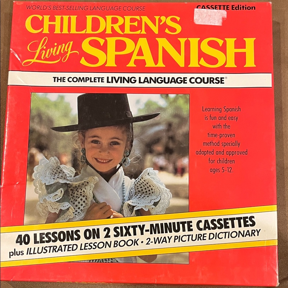 Children's Living Spanish Language Course- cassette edition.